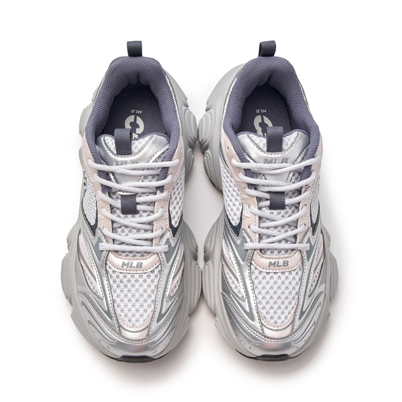  Giày MLB Korea Winner Chunky New York Yankees Grey - 3ASHWD15N-50GRL 