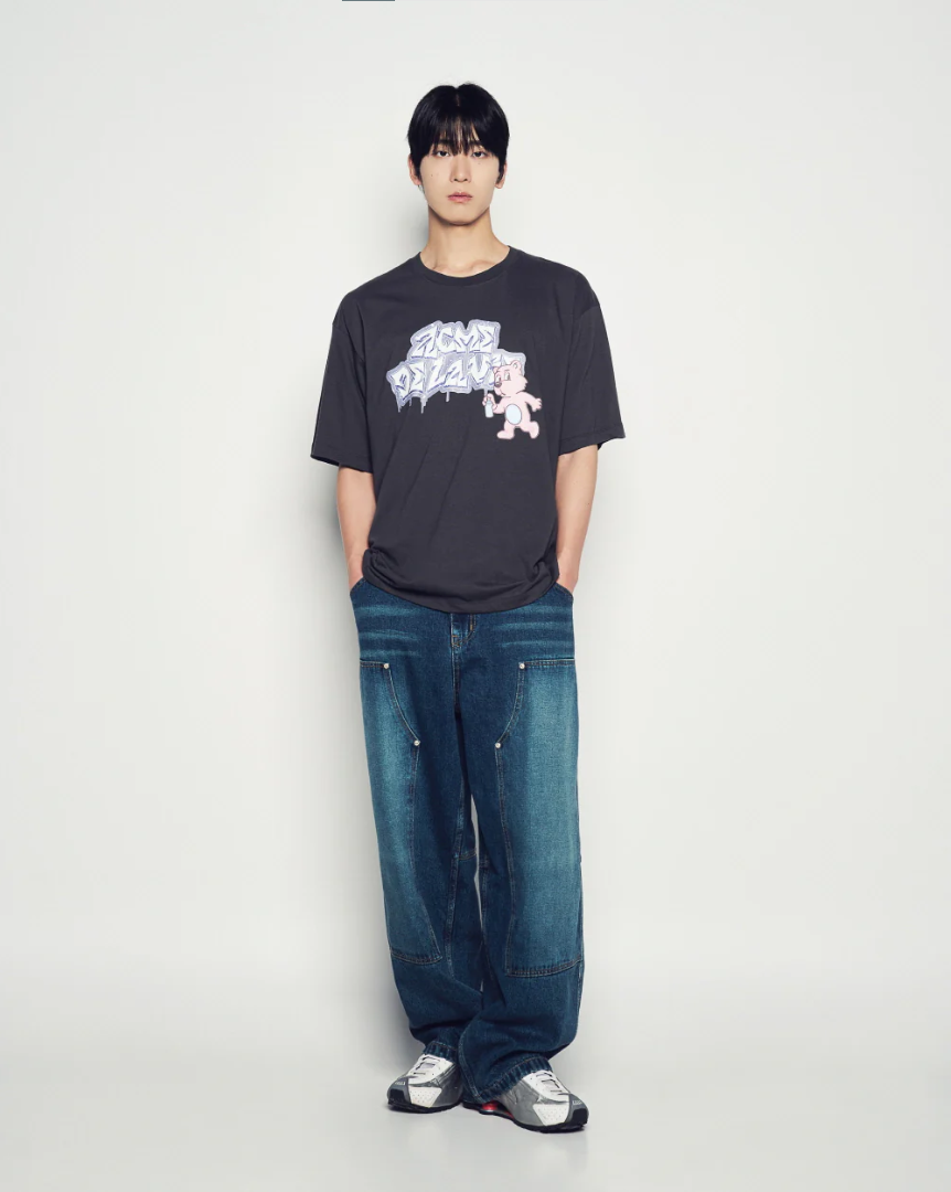  Áo thun [Unisex] ADLV - Acmé de la vie AC Bear Spray Charcoal 