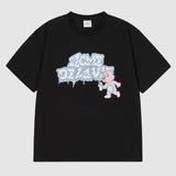  Áo thun [Unisex] ADLV - Acmé de la vie Ac Bear Spray Black 