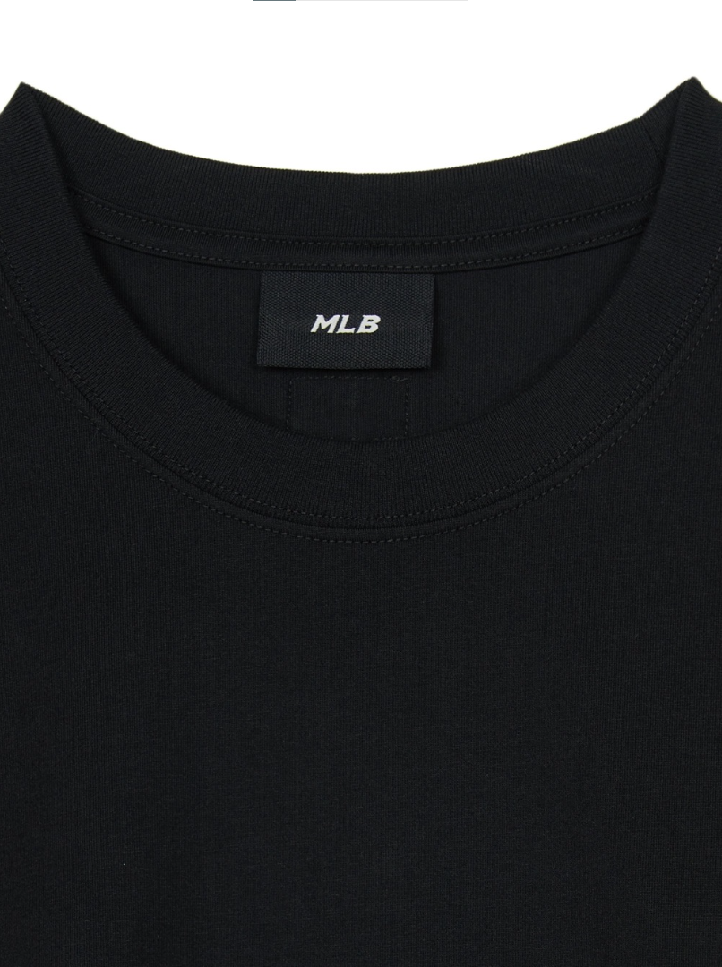  Áo thun MLB [Unisex] New Year Snake Cartoon Graphic Overfit Short Sleeve T-Shirt NY Yankees Black - 3ATSQ0251-50BKS 