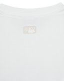  Áo thun [Unisex] MLB - Basic Big Logo Mega Overfit Functional Short Sleeve T-Shirt NY Yankees White - 3ATSB0553-50WHS 