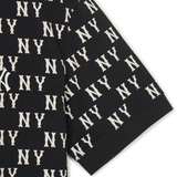  Áo Polo MLB [Unisex] - Classic Mono Front Pattern Collar New York Yankees Black - 3APQM0443-50BKS 