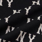  Áo Polo MLB [Unisex] - Classic Mono Front Pattern Collar New York Yankees Black - 3APQM0443-50BKS 