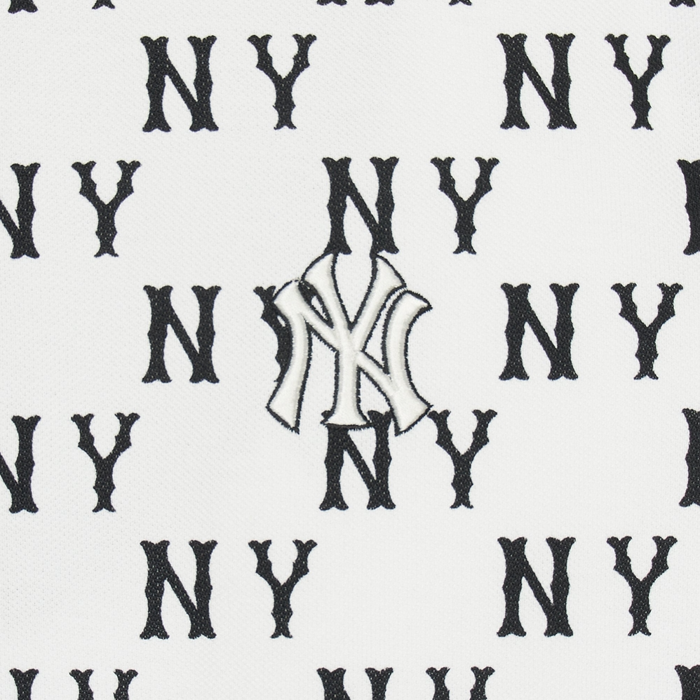  Áo Polo MLB [Unisex] - Classic Mono Front Pattern Collar Boston Red Sox Ivory - 3APQM0443-50IVS 