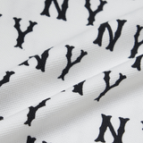  Áo Polo MLB [Unisex] - Classic Mono Front Pattern Collar Boston Red Sox Ivory - 3APQM0443-50IVS 