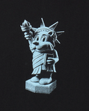  Áo thun [Unisex] ADLV - Acmé de la vie Ac Bear Statue Of Liberty Black 