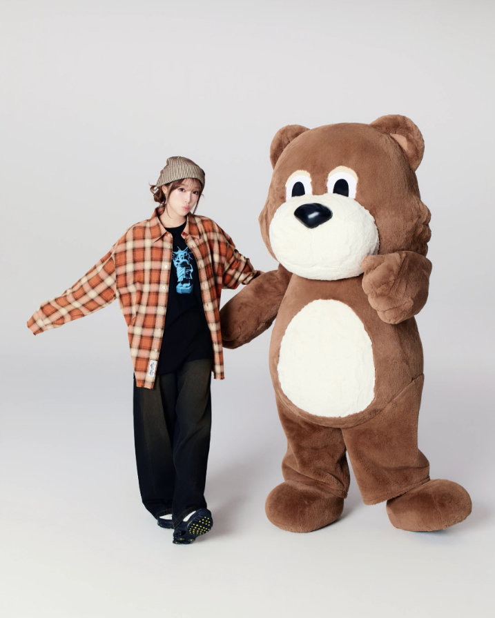  Áo thun [Unisex] ADLV - Acmé de la vie Ac Bear Statue Of Liberty Black 