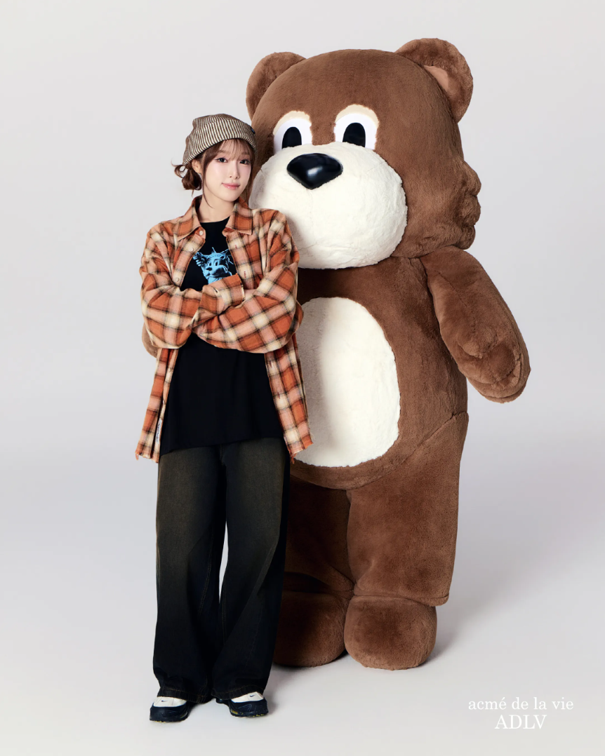  Áo thun [Unisex] ADLV - Acmé de la vie Ac Bear Statue Of Liberty Black 