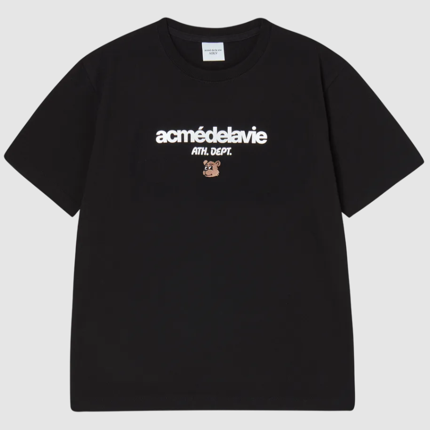  Áo thun [Unisex] ADLV - Acmé de la vie Standard Ac Bear Point Black 