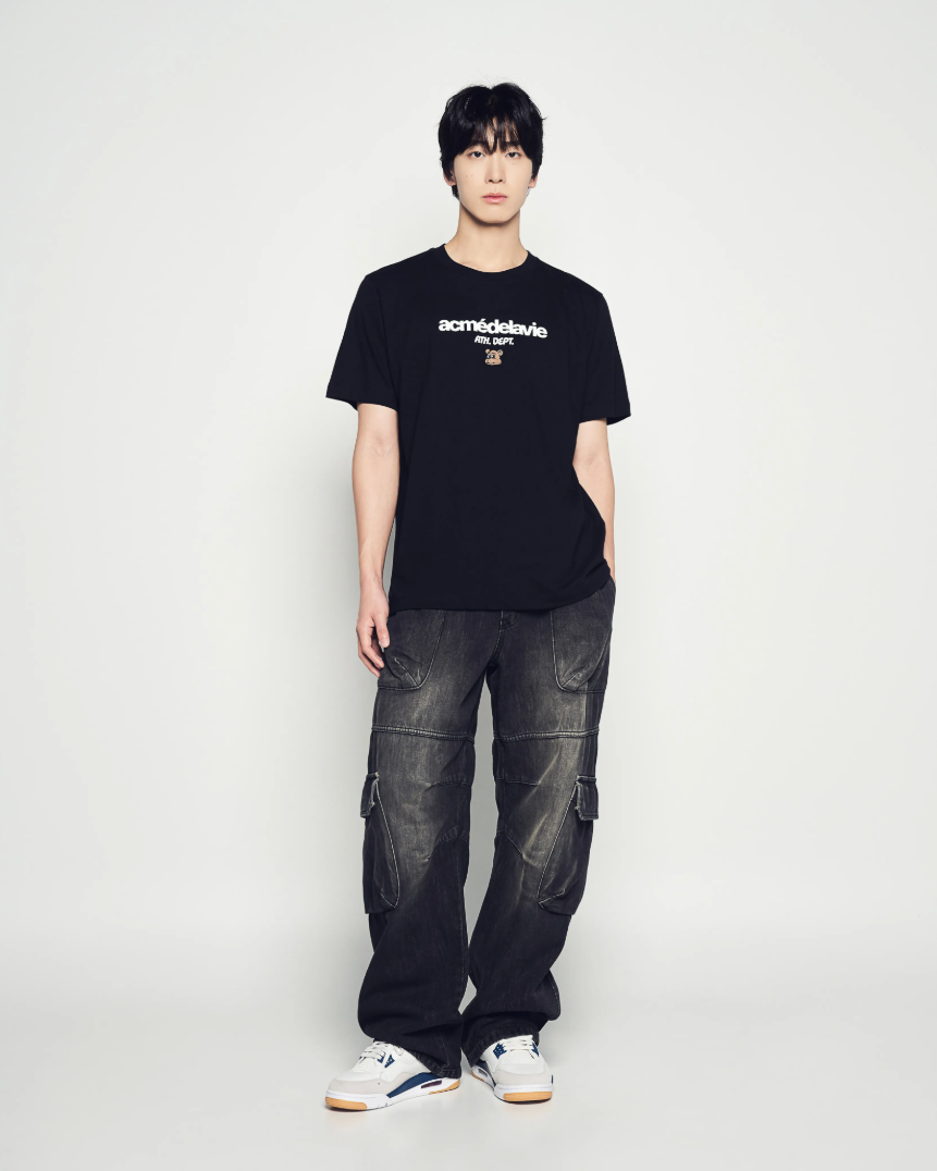  Áo thun [Unisex] ADLV - Acmé de la vie Standard Ac Bear Point Black 