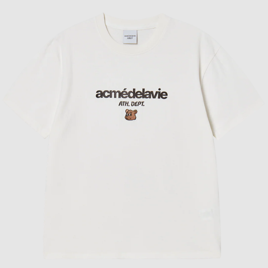  Áo thun [Unisex] ADLV - Acmé de la vie Standard Ac Bear Point Cream 