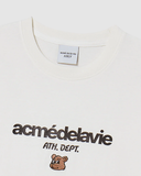  Áo thun [Unisex] ADLV - Acmé de la vie Standard Ac Bear Point Cream 