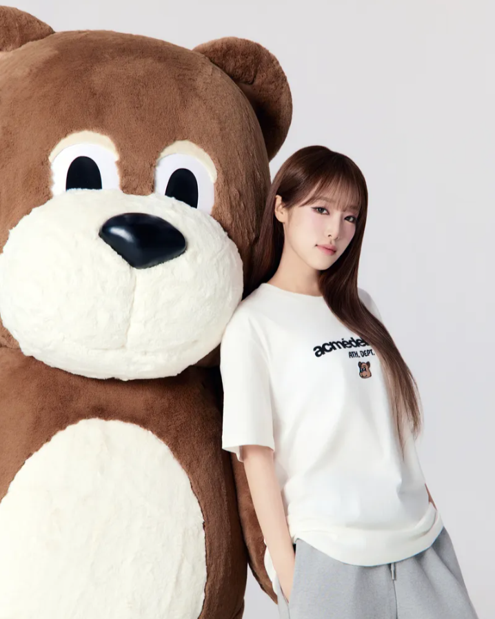  Áo thun [Unisex] ADLV - Acmé de la vie Standard Ac Bear Point Cream 