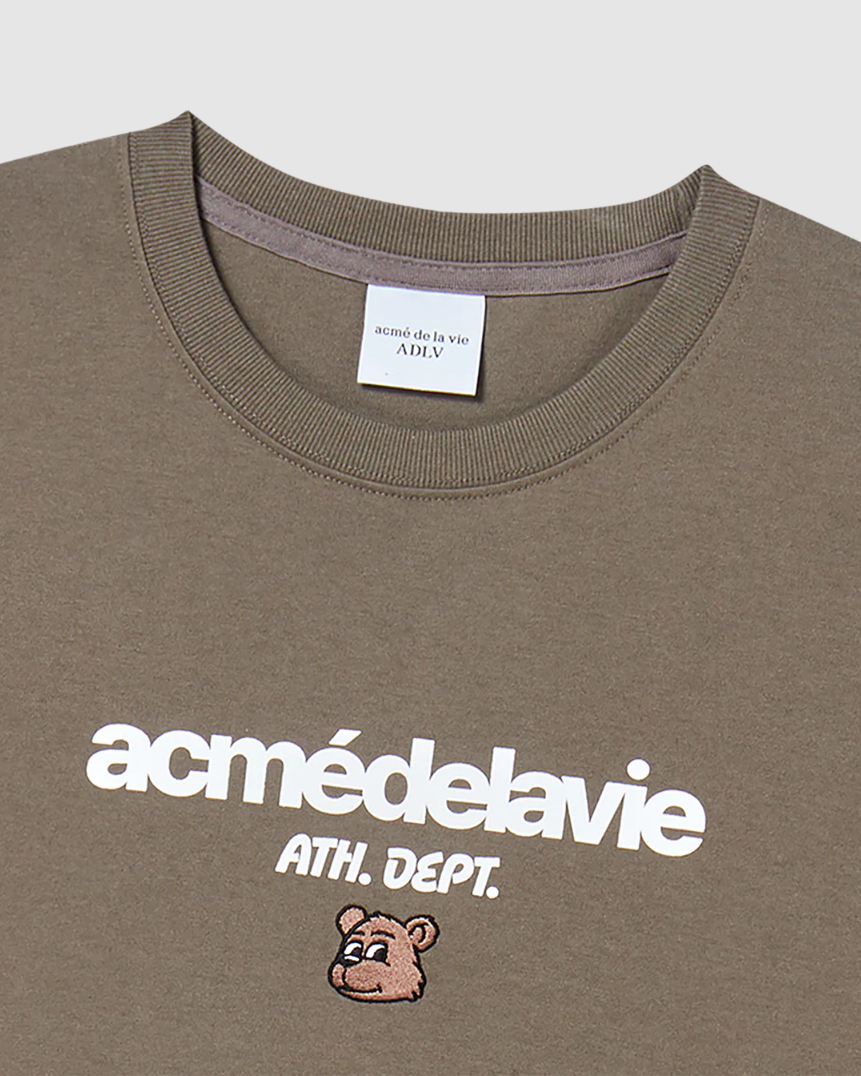  Áo thun [Unisex] ADLV - Acmé de la vie Standard Ac Bear Point Brown 