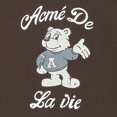 Áo thun [Unisex] ADLV - Acmé de la vie Ac Bear Welcome Brown
