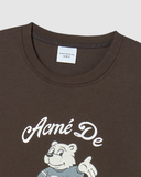  Áo thun [Unisex] ADLV - Acmé de la vie Ac Bear Welcome Brown 