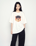  Áo thun [Unisex] ADLV - Acmé de la vie 3D Ac Bear Face Cream 