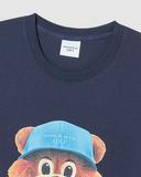  Áo thun [Unisex] ADLV - Acmé de la vie 3D Ac Bear Face Navy 