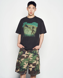  Áo thun [Unisex] ADLV - Acmédelavie Pigment Shooting Alien Charcoal 