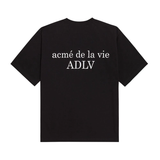  Áo thun - Acmé de la vie - ADLV BABY FACE SHORT SLEEVE BLACK SUNGLASSES 