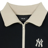  Áo Polo Dài Tay MLB Korea - Varsity Sportive New York Yankees - 3FMTV1244-50BKS 