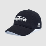  Nón MLB Korea - [Unisex] Jelly Unstructured Ball Cap NY Yankees - 3ACPV315N-50BKS 