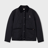  Áo Khoác Phao WHOAU [Nữ] - Steve Quilting Jacket Black - WHJJF4911F 