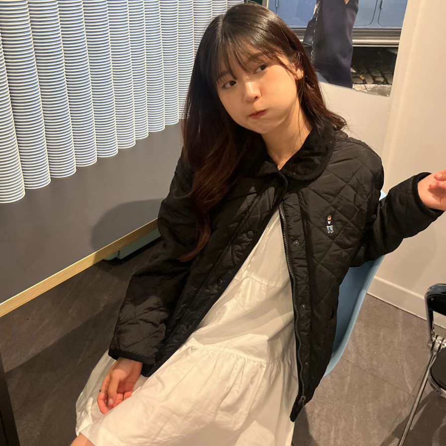  Áo Khoác Phao WHOAU [Nữ] - Steve Quilting Jacket Black - WHJJF4911F 