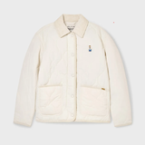  Áo Khoác Phao WHOAU [Nữ] - Steve Quilting Jacket White - WHJJF4911F 