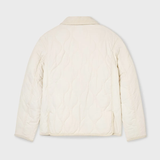  Áo Khoác Phao WHOAU [Nữ] - Steve Quilting Jacket White - WHJJF4911F 