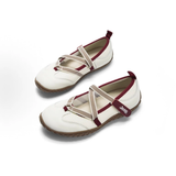  Giày Jeep Mary Jane - [Nữ] Outdoor Shoes Women's Low Top White Red - P651W13111 