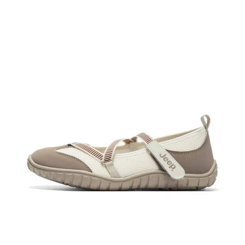 Giày Jeep Mary Jane - [Nữ] Outdoor Shoes Women's Low Top Begie - P651W13111 