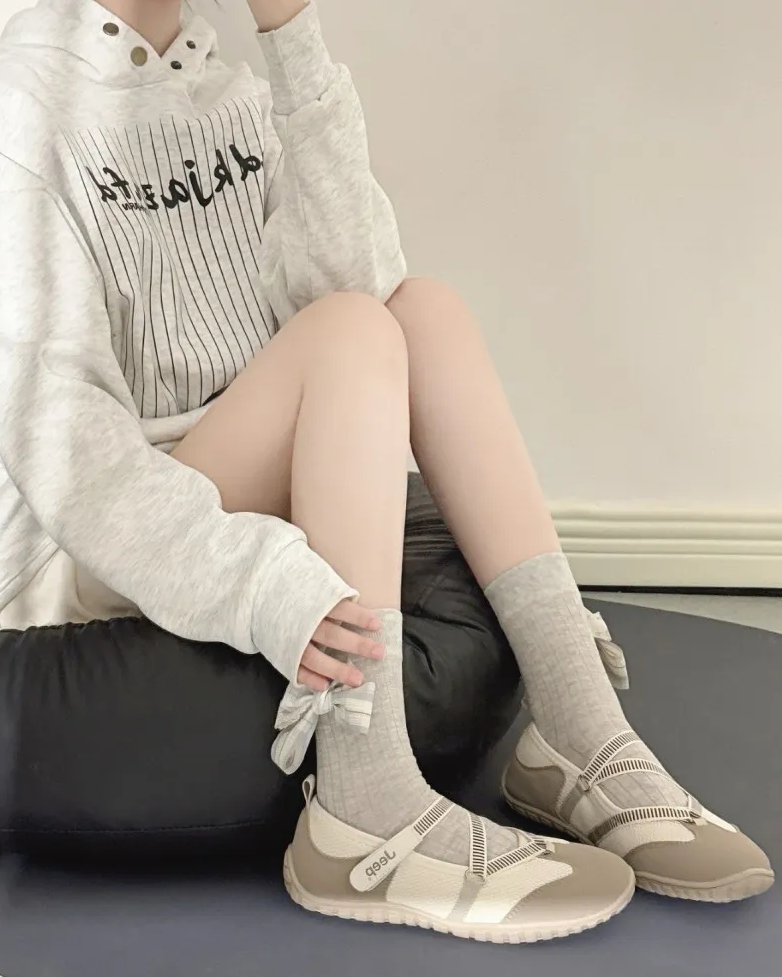  Giày Jeep Mary Jane - [Nữ] Outdoor Shoes Women's Low Top Begie - P651W13111 