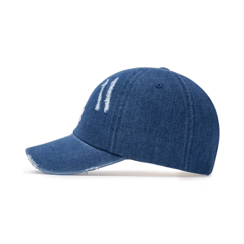  Nón MLB Korea - [Unisex] Damaged Washed Denim NY Yankees Navy - 3ACPVD34N-07INS 