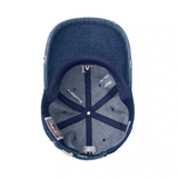  Nón MLB Korea - [Unisex] Damaged Washed Denim NY Yankees Navy - 3ACPVD34N-07INS 