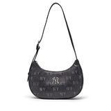  Túi Xách MLB Korea - Classic Mono Vintage PU Hobo Bag NY Yankees Black - 3ABQMV65N-50BKS 