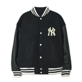  Áo Bomber MLB [Unisex] Wool Basic Varsity Jacket New York Yankees - 3AJPV0634-50BKL 