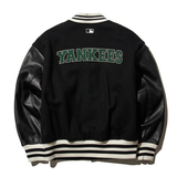  Áo Bomber MLB [Unisex] Wool Basic Varsity Jacket New York Yankees - 3AJPV0634-50BKL 