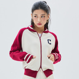  Áo Khoác Len MLB [Nữ] - Varsity Cleveland Guardians - 3FKCV0134-45WIS 