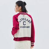  Áo Khoác Len MLB [Nữ] - Varsity Cleveland Guardians - 3FKCV0134-45WIS 