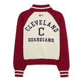  Áo Khoác Len MLB [Nữ] - Varsity Cleveland Guardians - 3FKCV0134-45WIS 