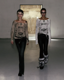  Áo Thun Dài Tay [Unisex] Badblood - [w-tee25-146] PEACE NOT WAR Dusty White 