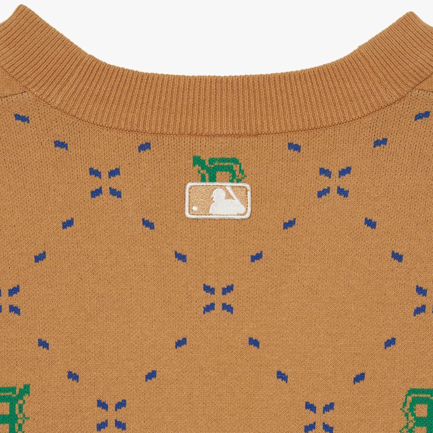  Áo Cardigan MLB [Unisex] - Dia Monogram Boston - 3AKCM0431-43SAS 