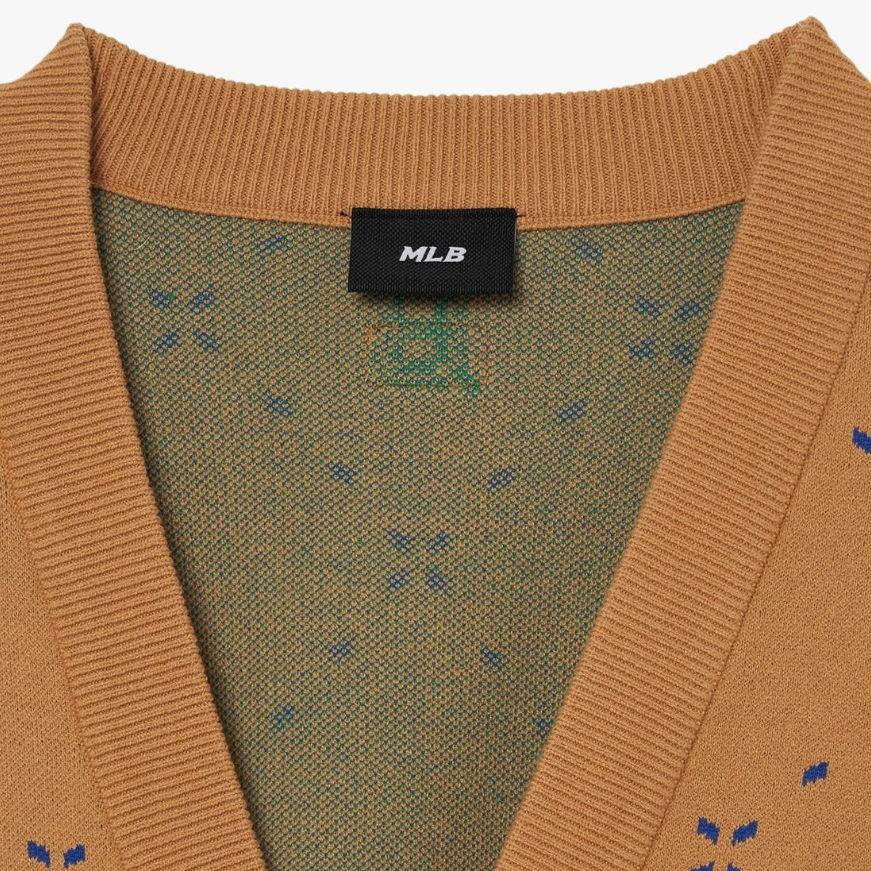  Áo Cardigan MLB [Unisex] - Dia Monogram Boston - 3AKCM0431-43SAS 