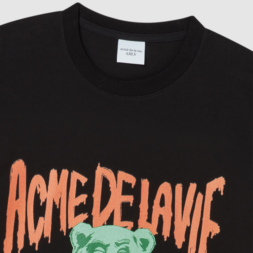  Áo thun [Unisex] ADLV - Acmédelavie AC Bear Halloween Black 