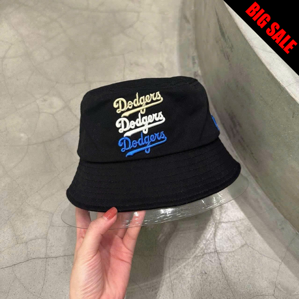  Nón Bucket MLB - [Unisex] Logomania LA Dodgers - 32CPHI111-07L 