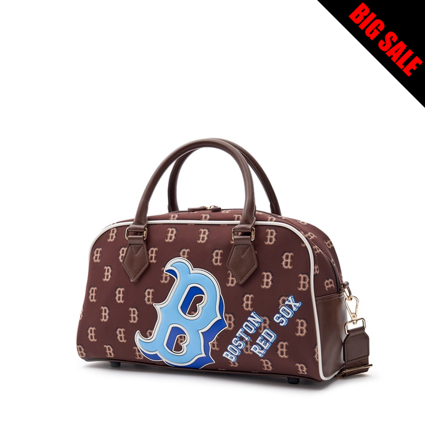 Túi Trống MLB Korea Monotive Crossbody Boston Brown - 7ACRMT13N-43BRD 