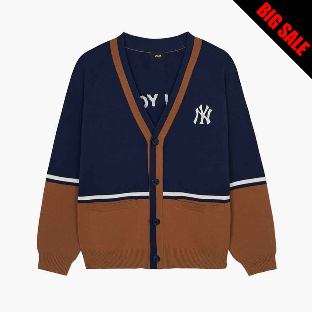  Áo Cardigan MLB [Unisex] Varsity New York Yankees - 3AKCV0144-50NYL 