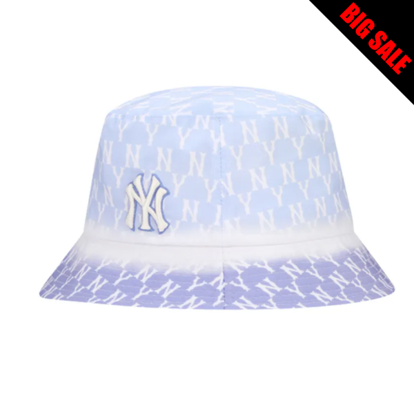  Nón Bucket MLB - Monogram Tied Bucket Hat New York Yankees - 32CP32111-50V 