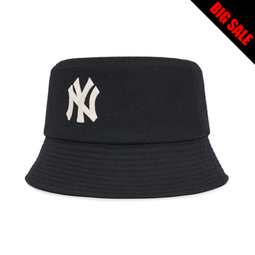  Nón Bucket MLB Wool NY Yankees - 3AHTW0126-50BKS 